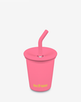 10oz (295ml) Kid's Cup with Straw Lid (Pink Lemonade)