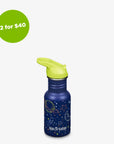 12 oz (355ml) Kid's Classic Water Bottle with Flip Seal Sport Cap (Milky Way)