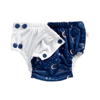 EcoNaps Reusable Swim Nappy 2 Pack - Luna - Small 4-7kg