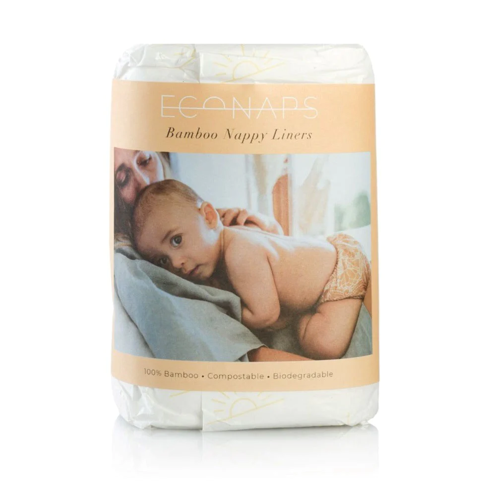 Mess-Free Liners  Modern Cloth Nappy Bamboo Bio Liner – EcoNaps