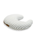 Organic Nursing Pillow Sage + Cream Gingham