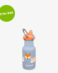 12oz (355ml) Kid's Classic Sippy Bottle (Foxes)