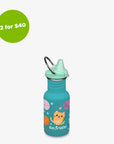 12oz (355ml) Kid's Classic Sippy Bottle (Kittens)