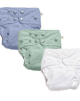 EcoNaps Reusable Eco Cloth Nappy 3 Pack - For Him