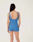 Lagoon Curve Boyleg Onesie