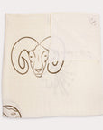Zodiac Muslin Swaddle - Aries