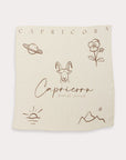 Zodiac Muslin Swaddle - Capricorn