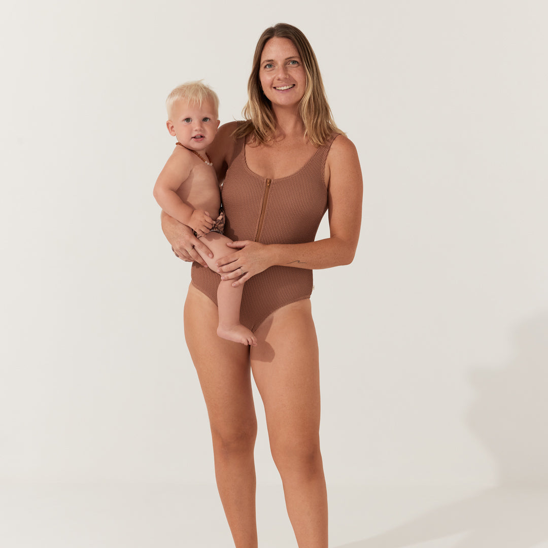 Cocoa Curve One Piece – EcoNaps Modern Cloth Nappies