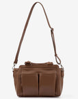 Amelia Pram Caddy - Pebbled Tan