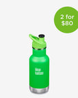 12oz (355ml) Kid's Classic Insulated Water Bottle with Sport Cap (Lizard Tails)