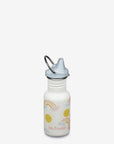 12oz (355ml) Classic Kid's Sippy Bottle Rainbows White