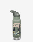 12oz (355ml) Kid's Classic Insulated Water Bottle with Flip Seal Sport Cap (Mountain Scape)