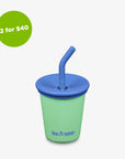 10oz (295ml) Kid's Cup with Straw Lid (Spring Bud)