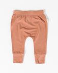 Rust baby and kids bamboo leggings by Bam Loves Boo