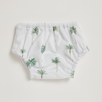 Snuggle Hunny Green Palm Swim Nappy