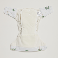 Snuggle Hunny Green Palm 2.0 Modern Cloth Nappy