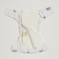 Snuggle Hunny Green Palm 2.0 Modern Cloth Nappy