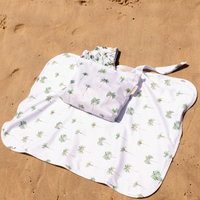 Snuggle Hunny Green Palm Mid Wet Bag