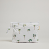 Snuggle Hunny Green Palm Mid Wet Bag