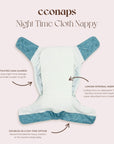 Sleep Tight Night Time Cloth Nappy