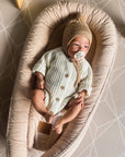 Organic Baby Nest - Latte by Bubnest