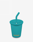 10oz (295ml) Kid's Cup with Straw Lid (Baltic)