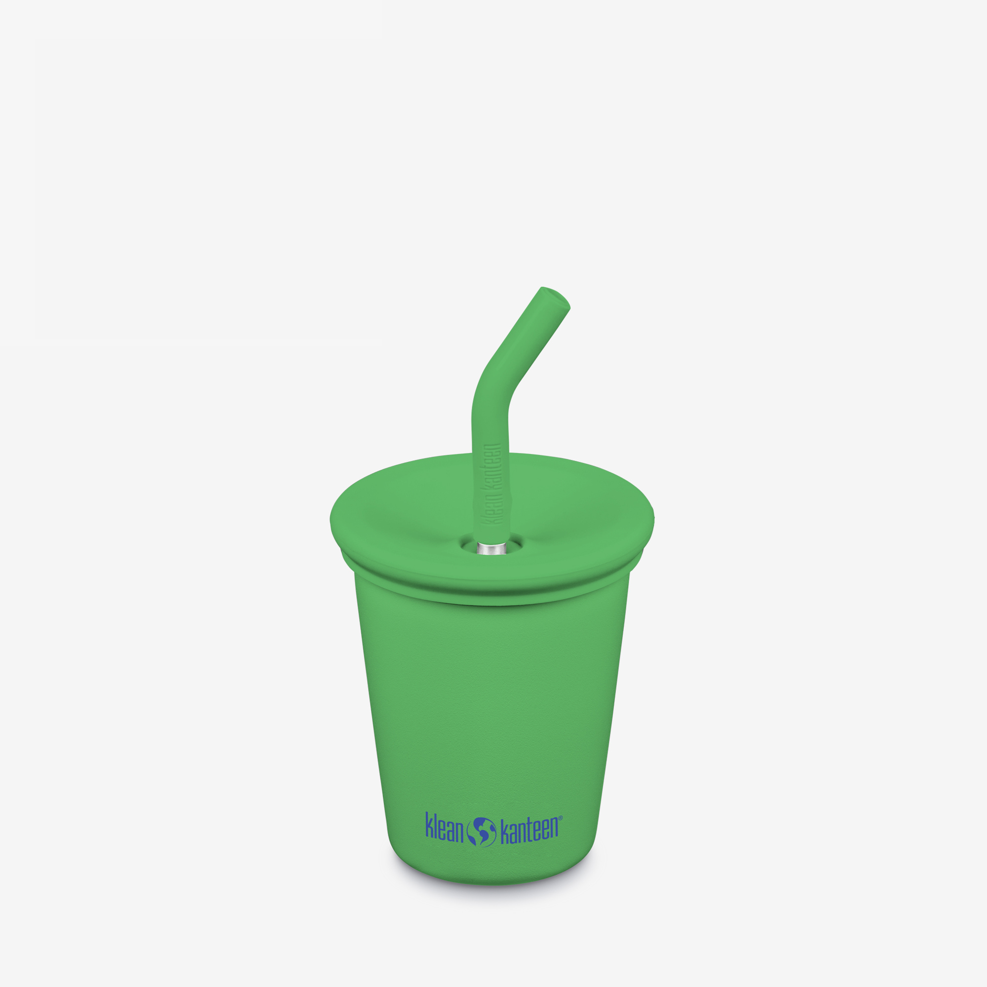 10oz (295ml) Kid's Cup with Straw Lid (Vibrant Green)