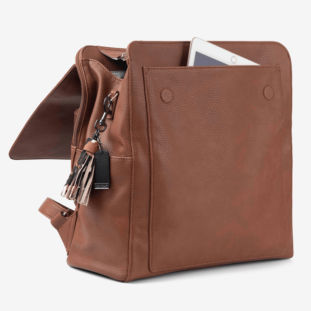 Emmy Backpack - Pebbled Tan