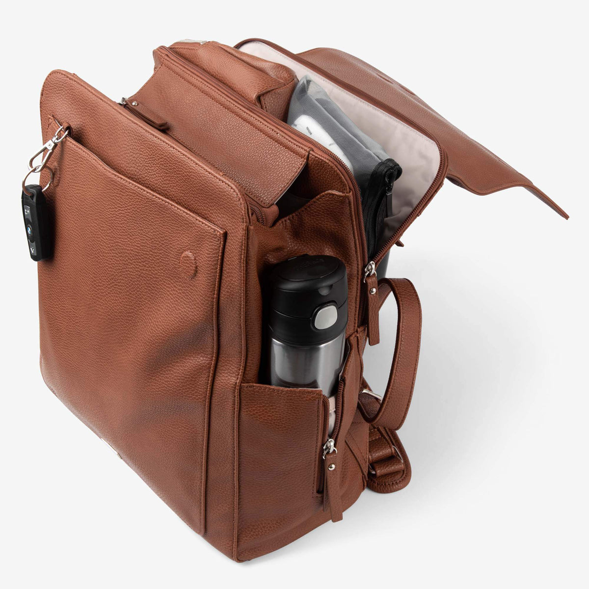 Emmy Backpack - Pebbled Tan