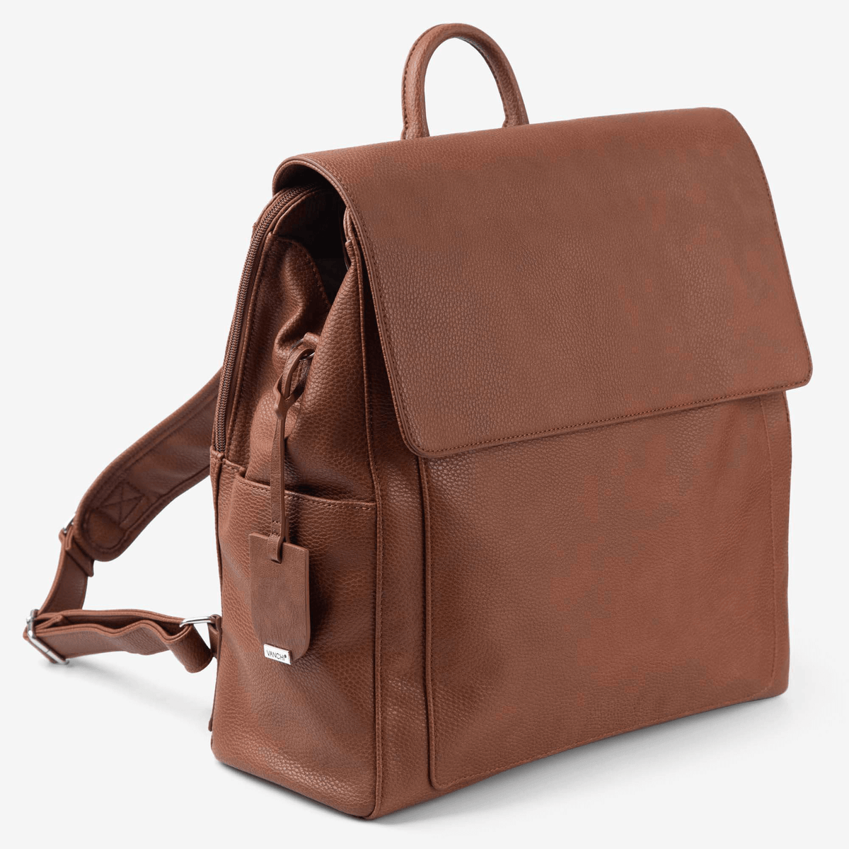 Emmy Backpack - Pebbled Tan