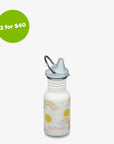 12oz (355ml) Kid's Classic Sippy Bottle (Rainbows White)