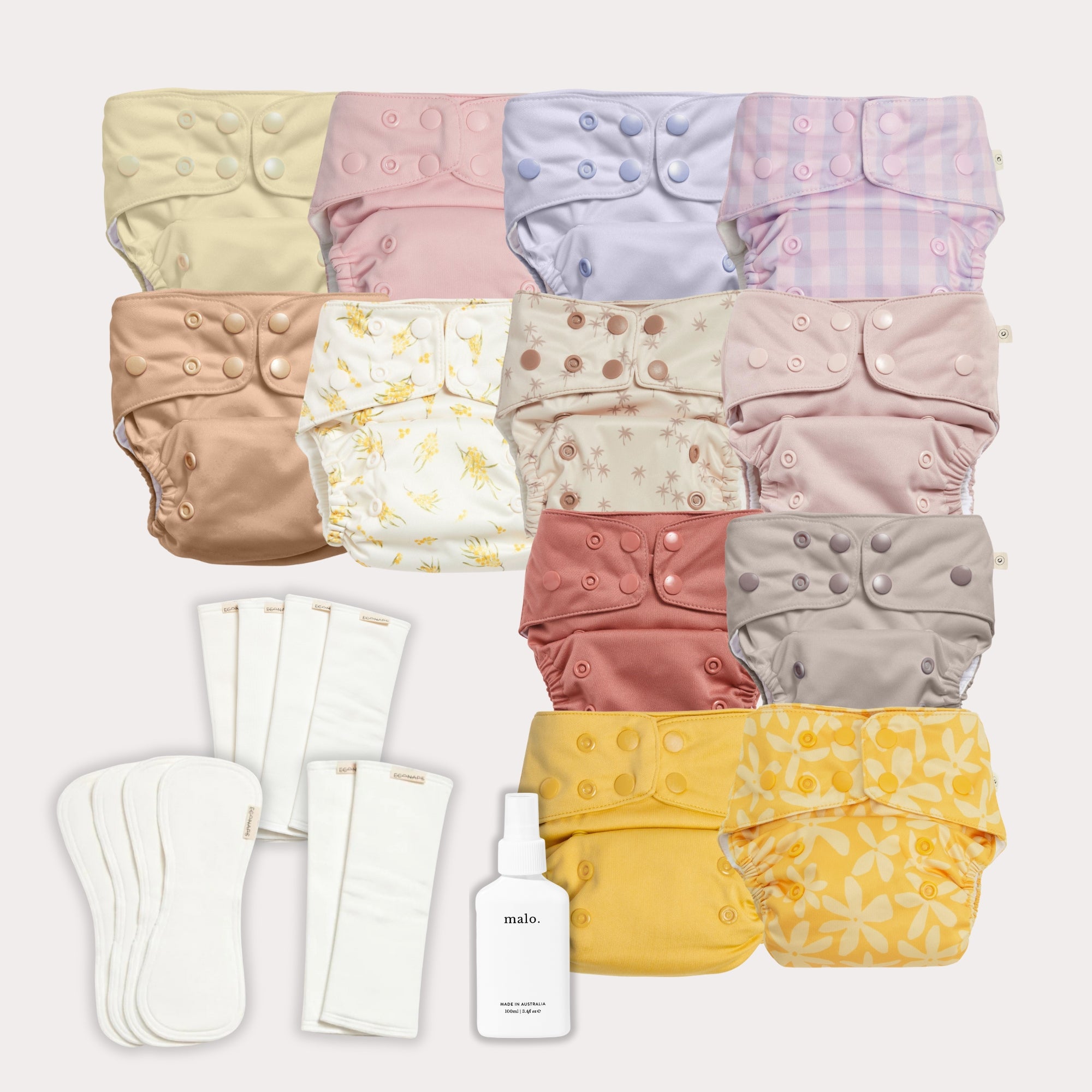 Part-Time Cloth Bundle - Pinks & Yellows