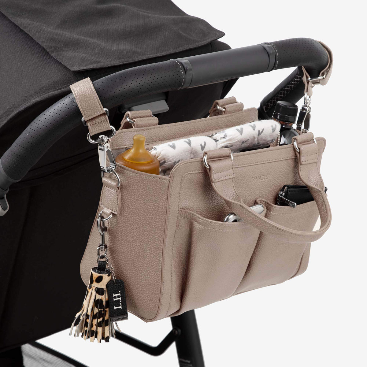 Amelia Pram Caddy - Stone