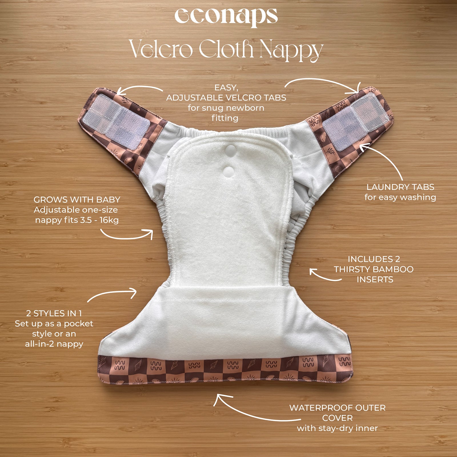 Velcro Cloth nappy