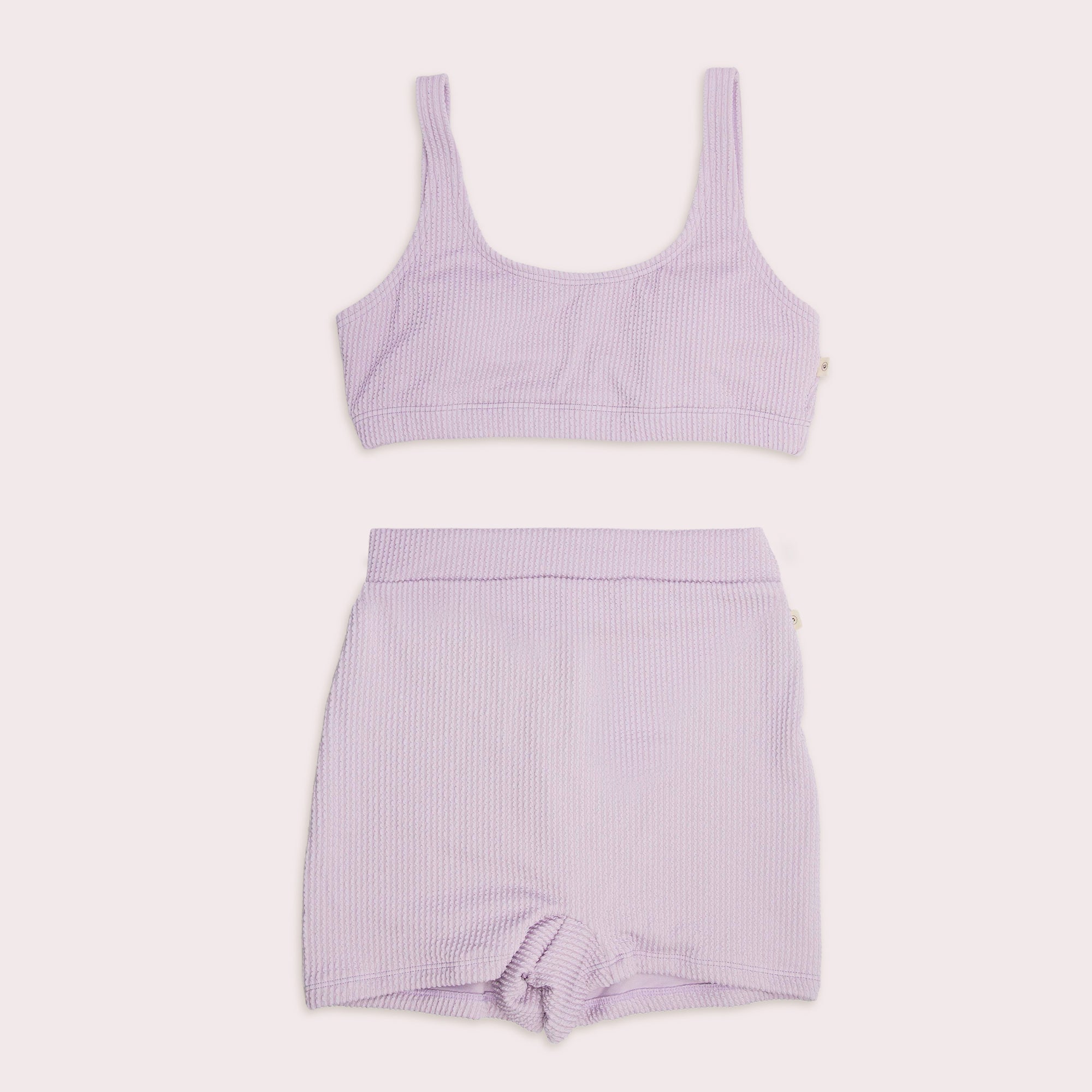 Orchid Embrace Swim Crop