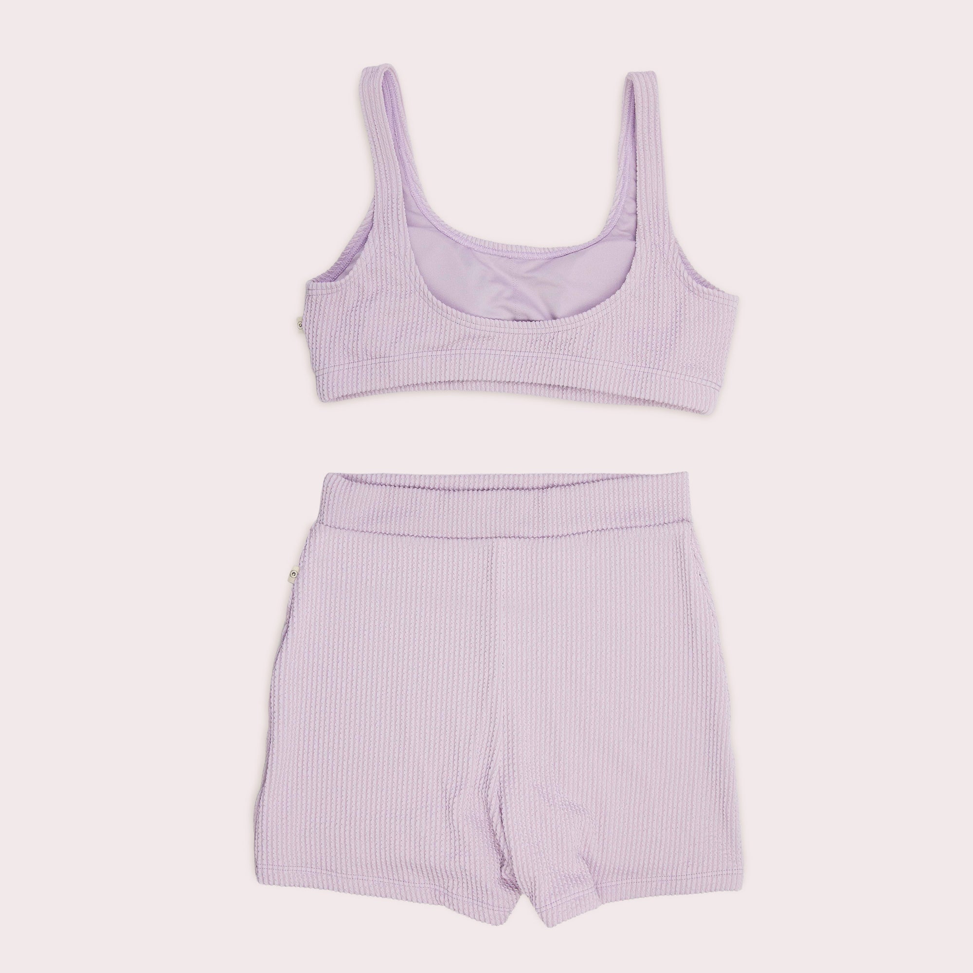Orchid Embrace Swim Crop