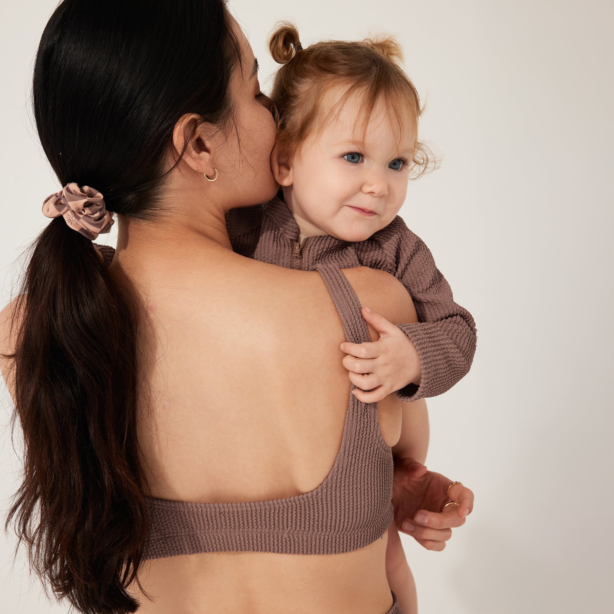 Coconut Embrace Swim Crop