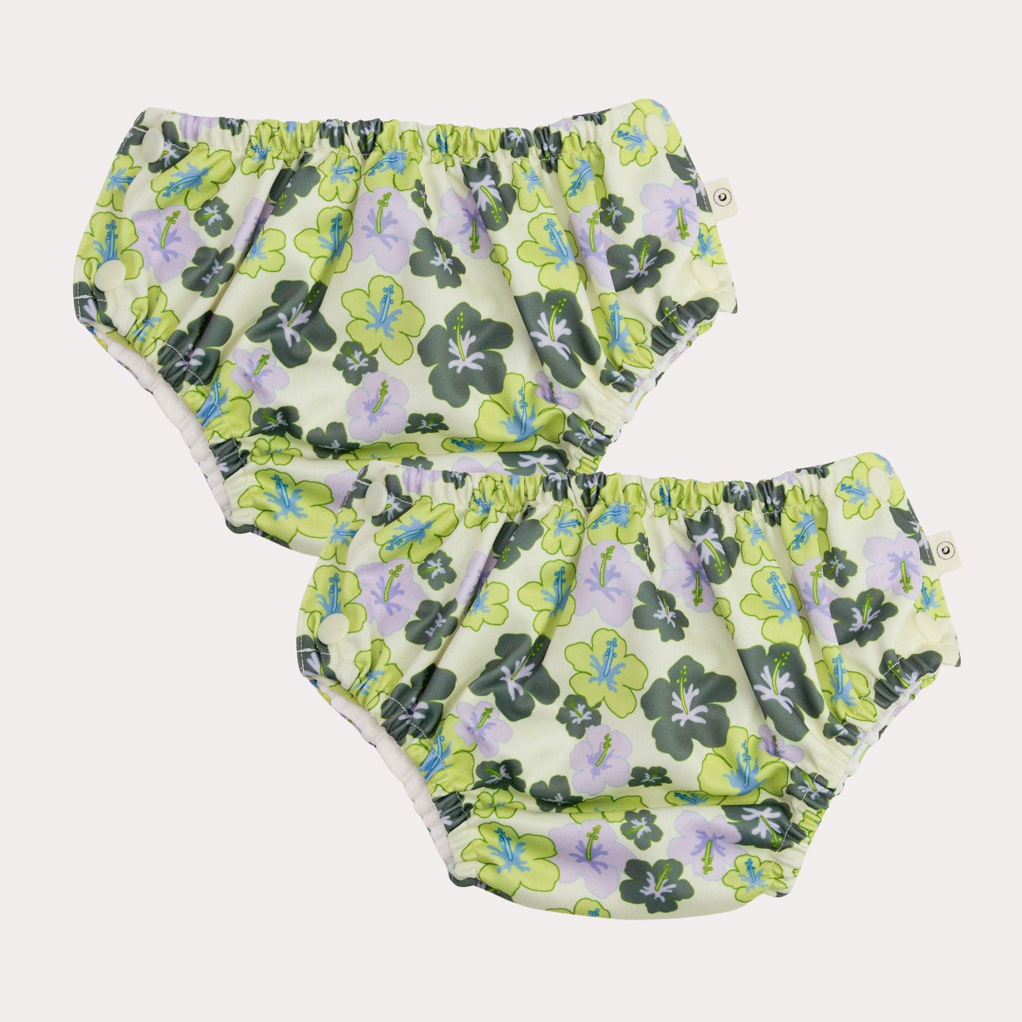 Hibiscus Swim Nappy (2 Pack)