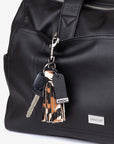Leather Key Ring/ Bag Tassel – Tan