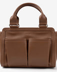 Amelia Pram Caddy - Pebbled Tan