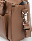 Amelia Pram Caddy - Pebbled Tan