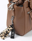 Amelia Pram Caddy - Pebbled Tan