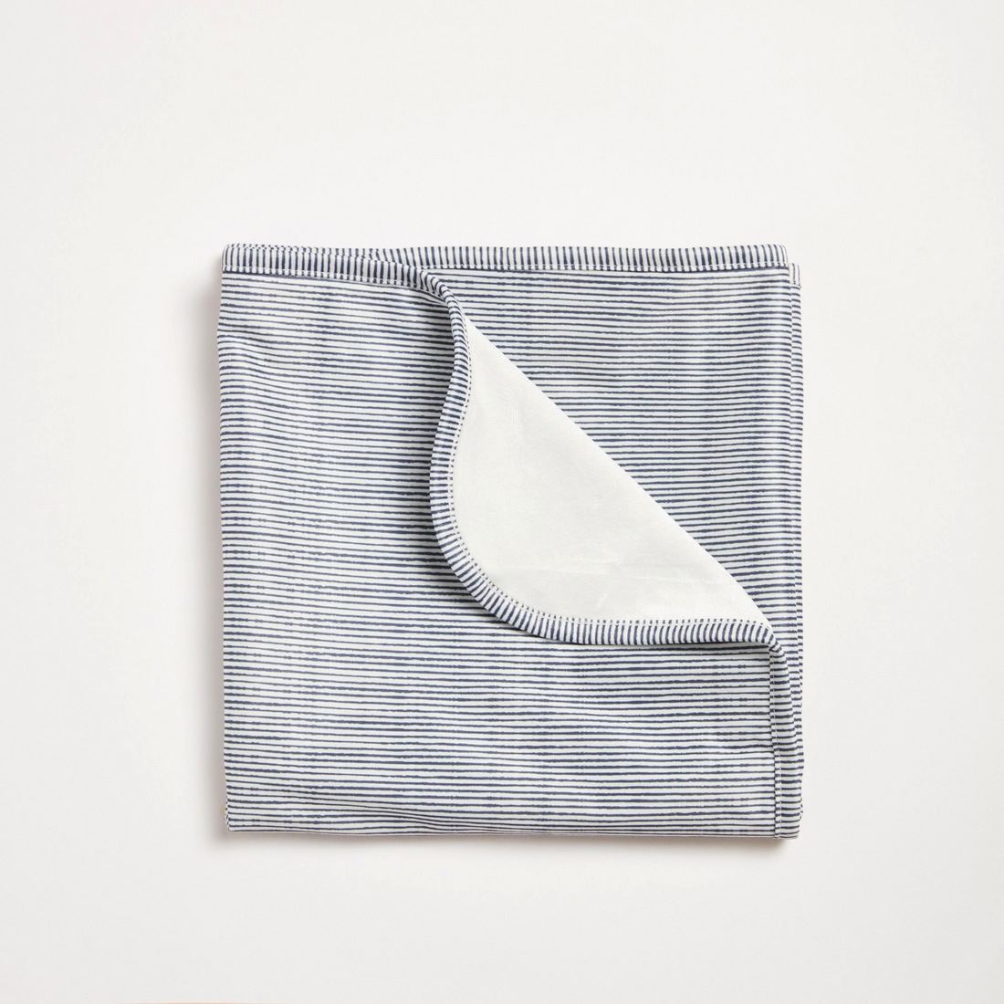 Indigo Pinstripe Change Mat