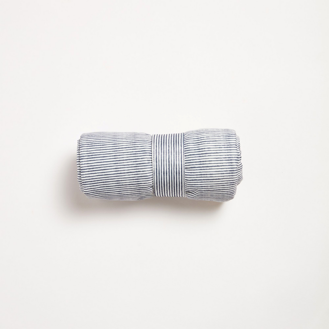 Indigo Pinstripe Change Mat