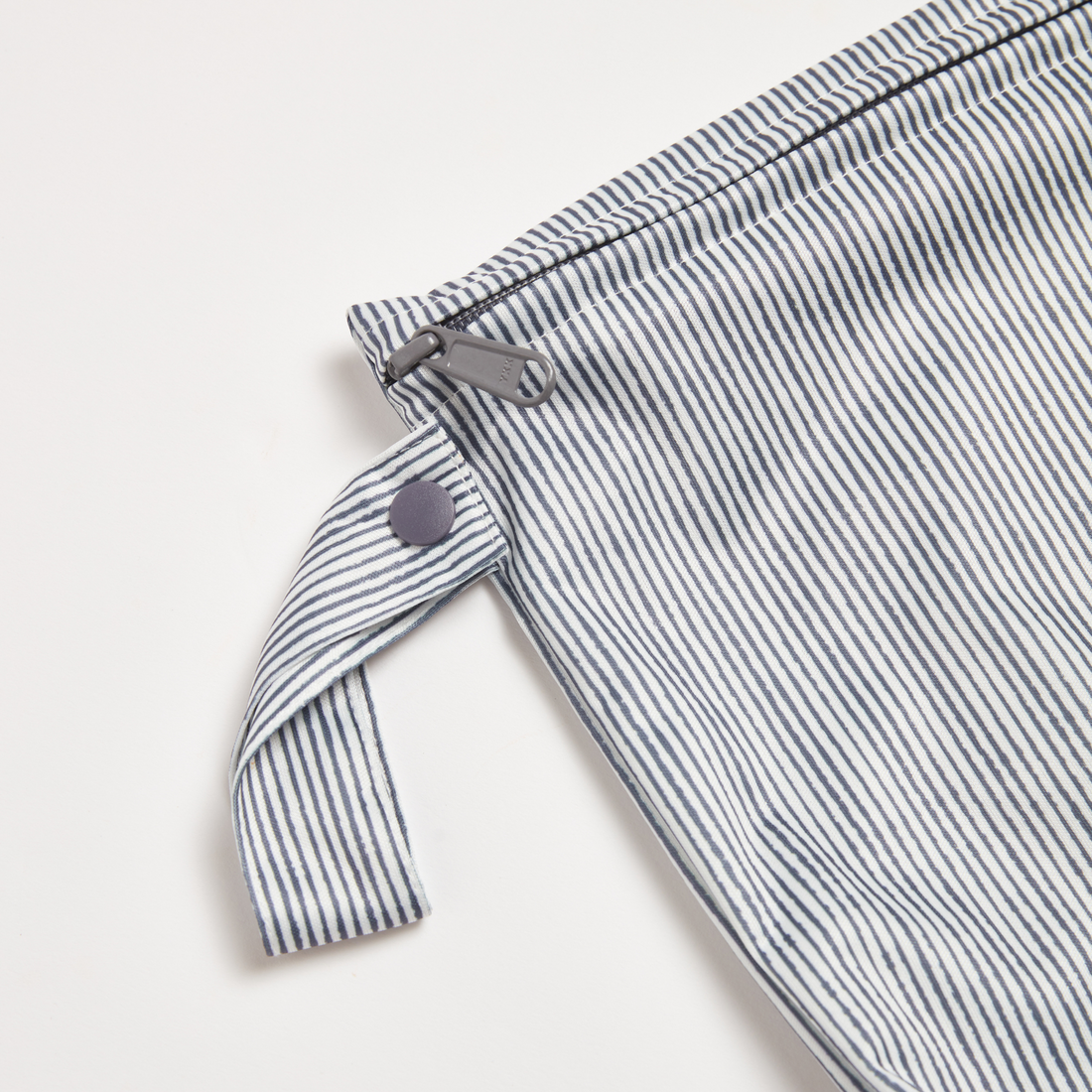 Indigo Pinstripe Small Wet Bag