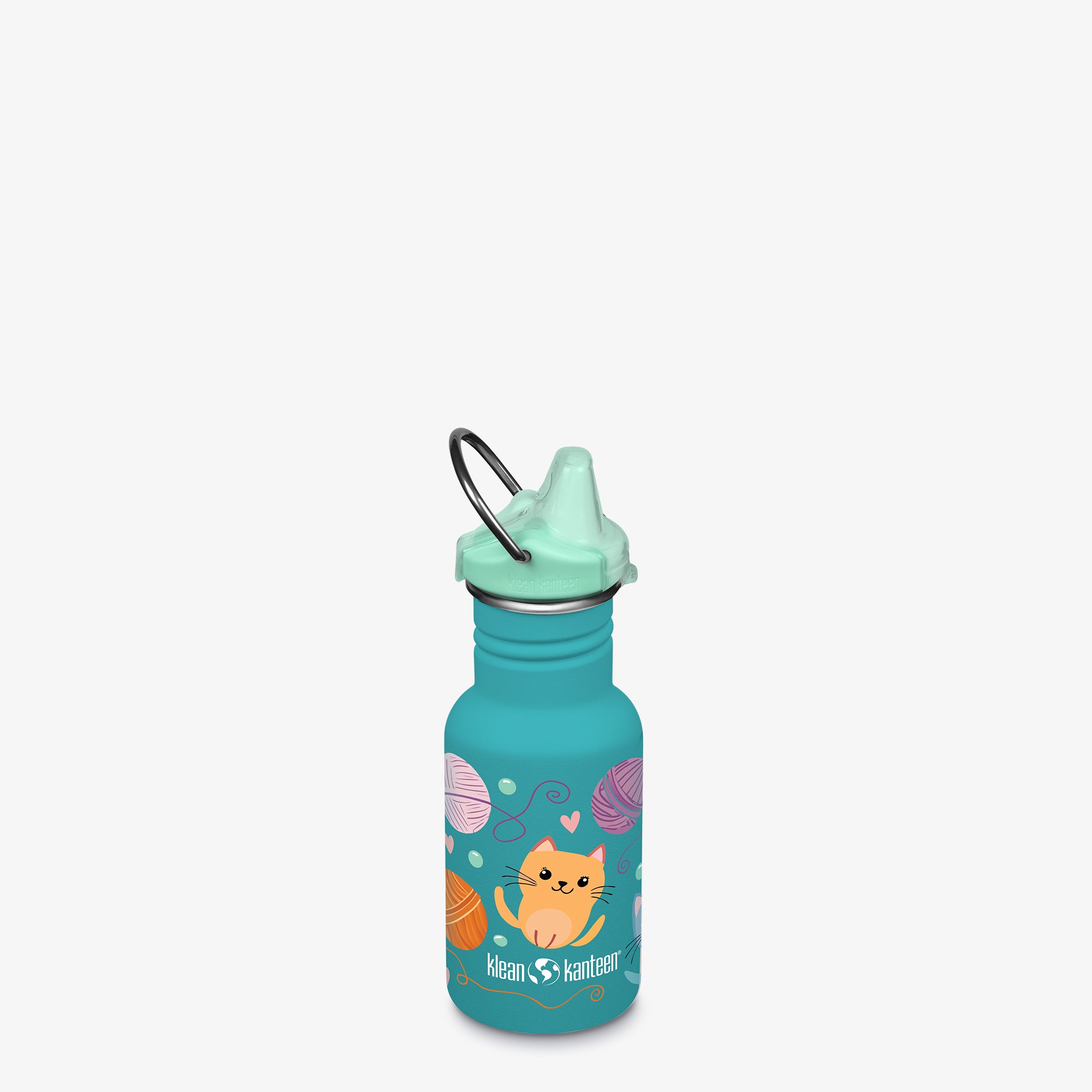 12oz (355ml) Kid's Classic Sippy Bottle (Kittens)