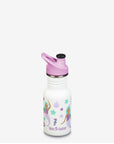 12oz (355ml) Classic Kid's Water Bottle with Sport Cap (Mermaids)