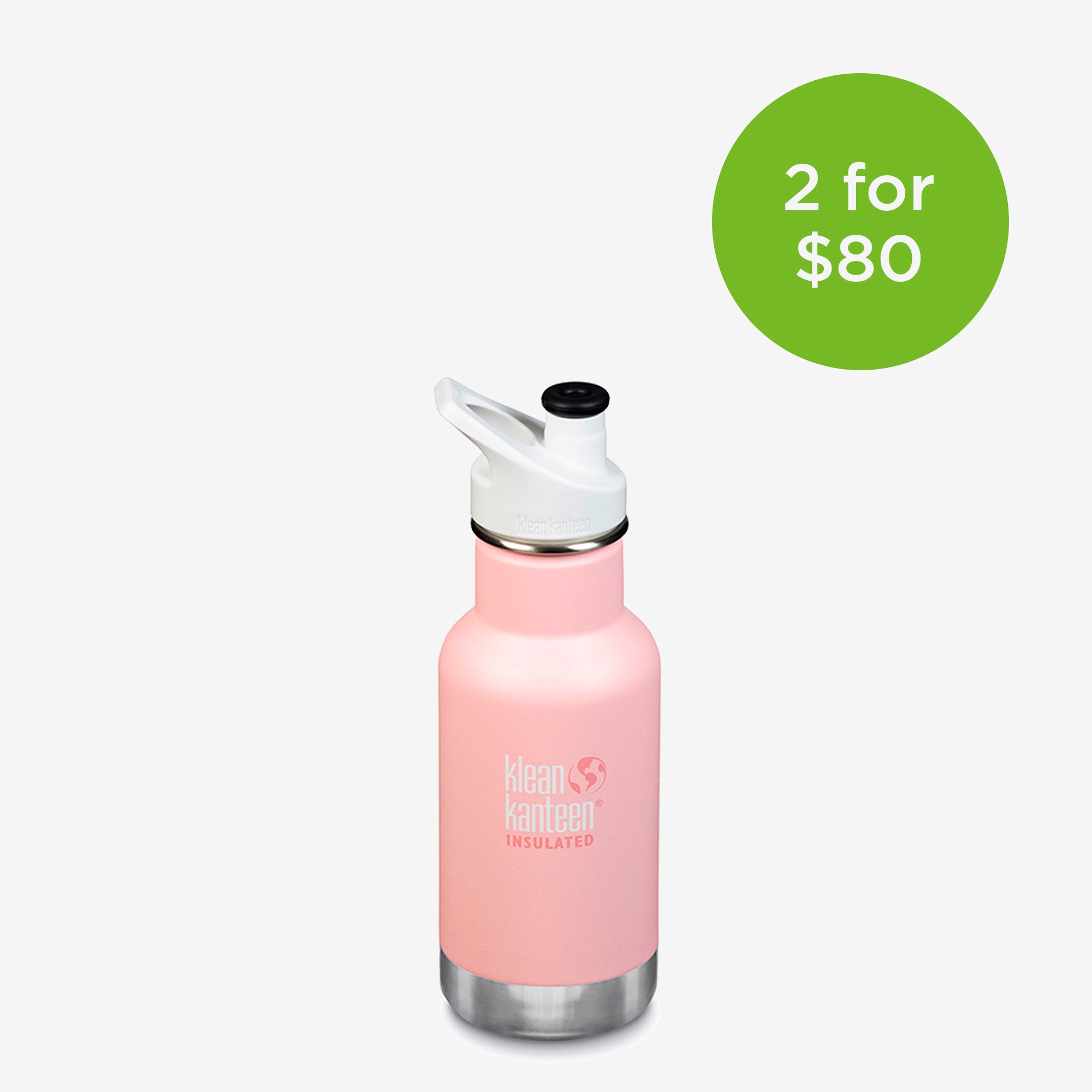 12oz (355ml) Kid's Classic Insulated Water Bottle with Sport Cap (Ballet Slipper)
