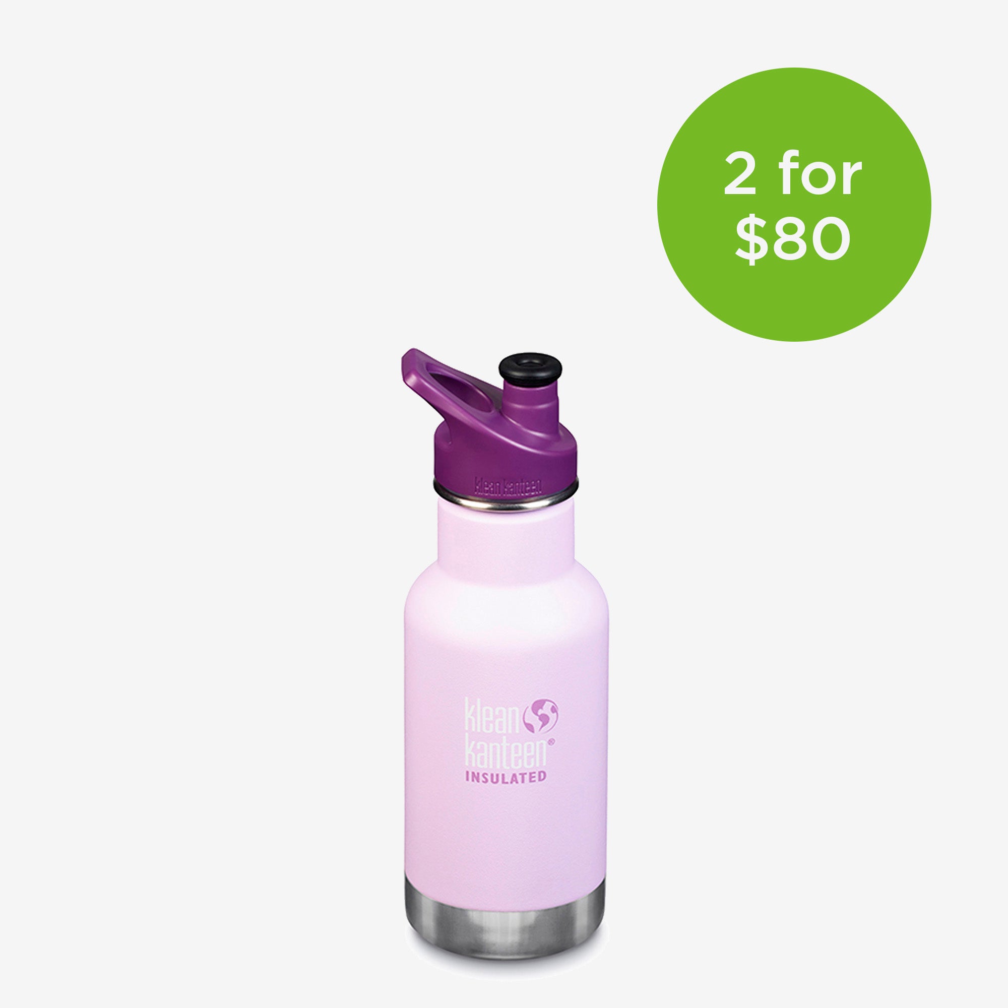 12oz (355ml) Kid's Classic Insulated Water Bottle with Sport Cap (Sugarplum Fairy)