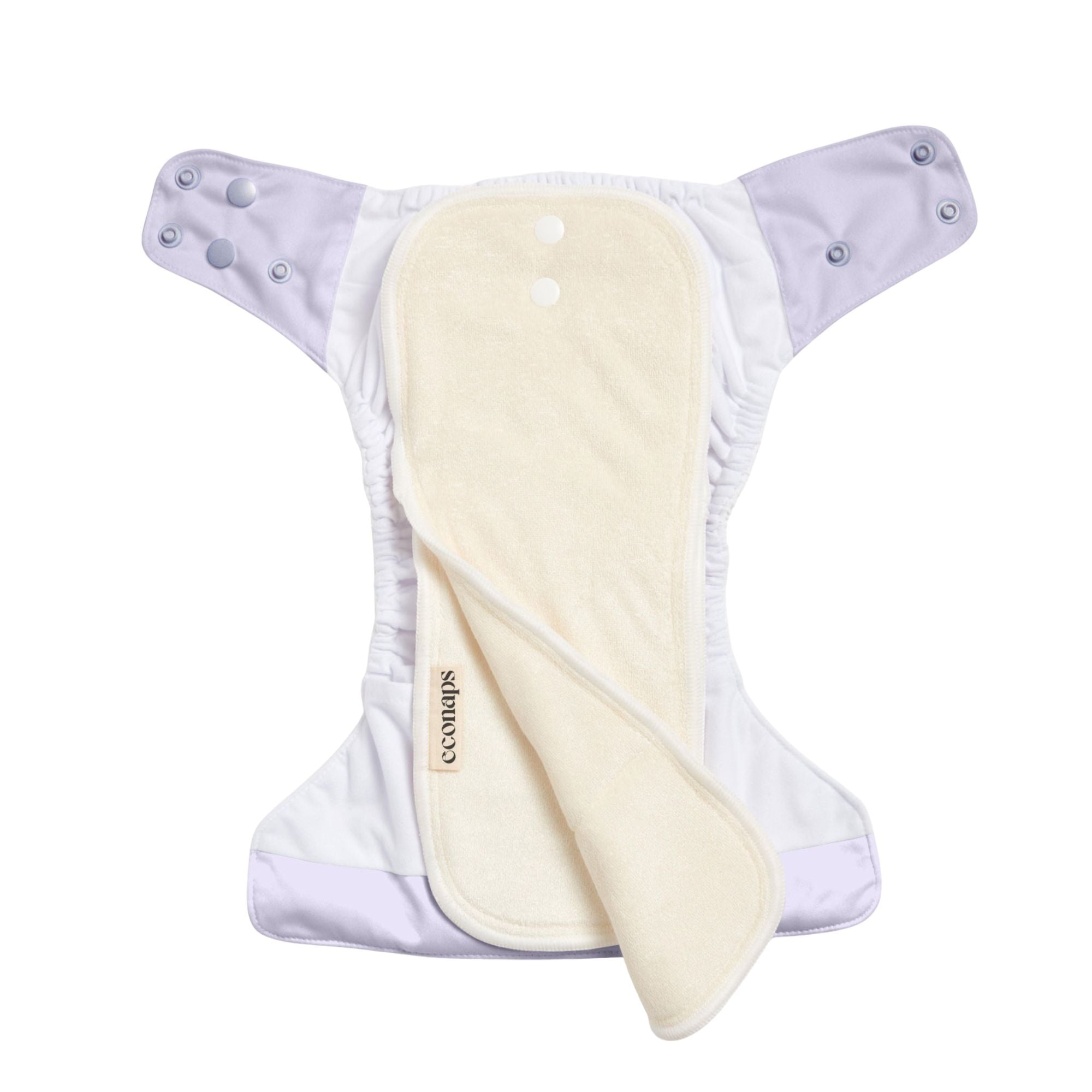 EcoNaps Reusable Modern Cloth Nappy - Lavender